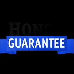 $2,500 Honor Guarantee certification