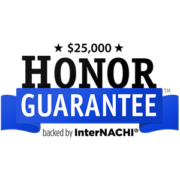 25,000 Honor Guarantee Badge